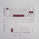 BLOT White 104+38 PBT Dye-subbed Keycap Set Cherry Profile Compatible with ANSI Mechanical Gaming Keyboard